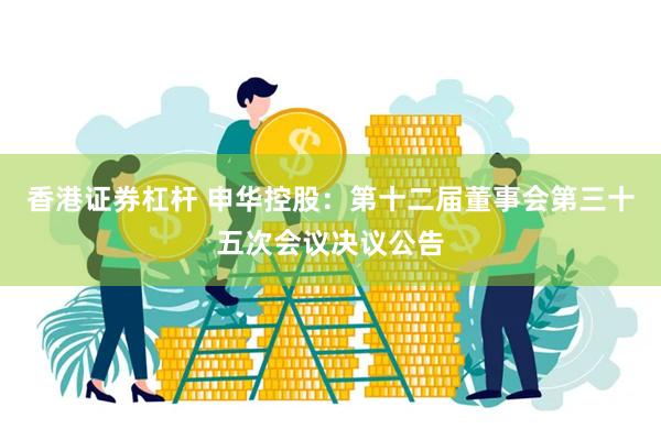 香港证券杠杆 申华控股：第十二届董事会第三十五次会议决议公告