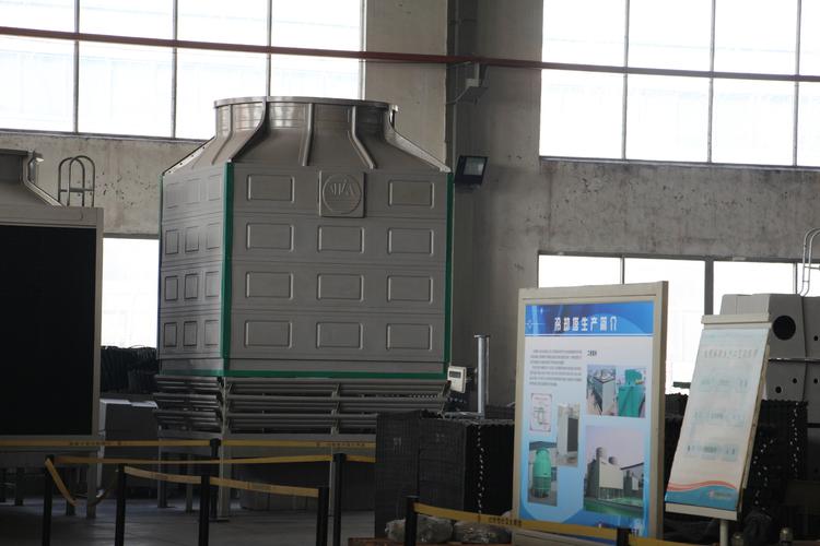 艾科廠家直銷工業型玻璃鋼冷卻塔 1t方形逆流式玻璃鋼冷卻塔 包郵